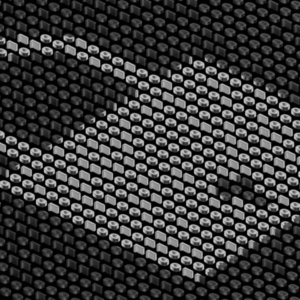 A digitized image of a lock A digitized image of a lock