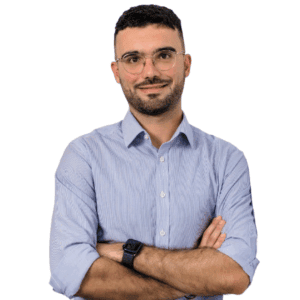 Portrait of Joaquim De la Cruz from Flanks, expert in open banking and data aggregation for family offices