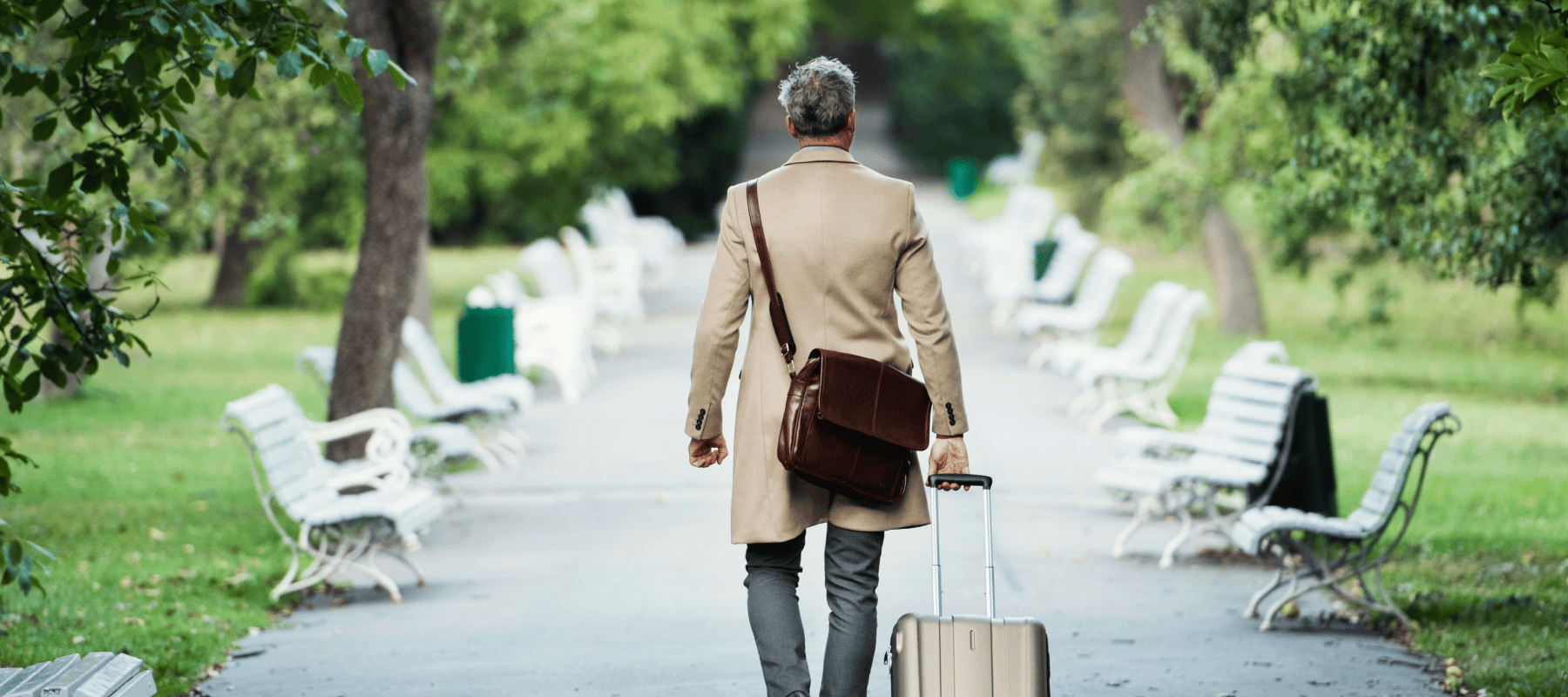 Family office principal travelling internationally, illustrating tax residency and global mobility risks